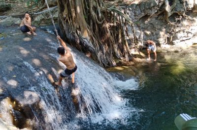 Dwi Mbai Waterfall by Francis